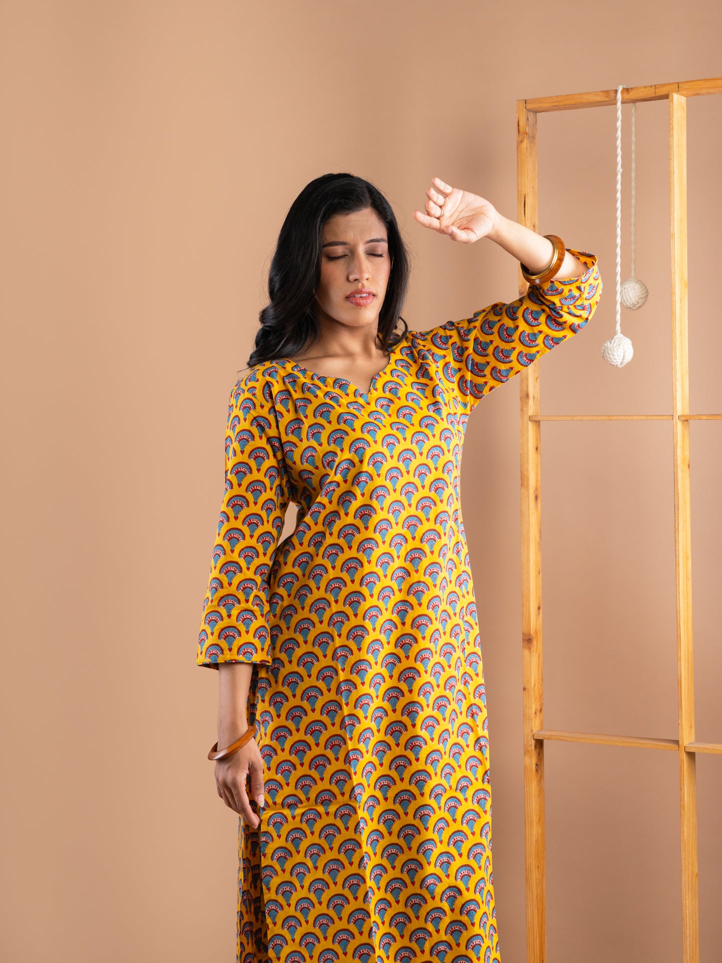 SUNKISSED MAROON STRAIGHT KURTA CO ORD