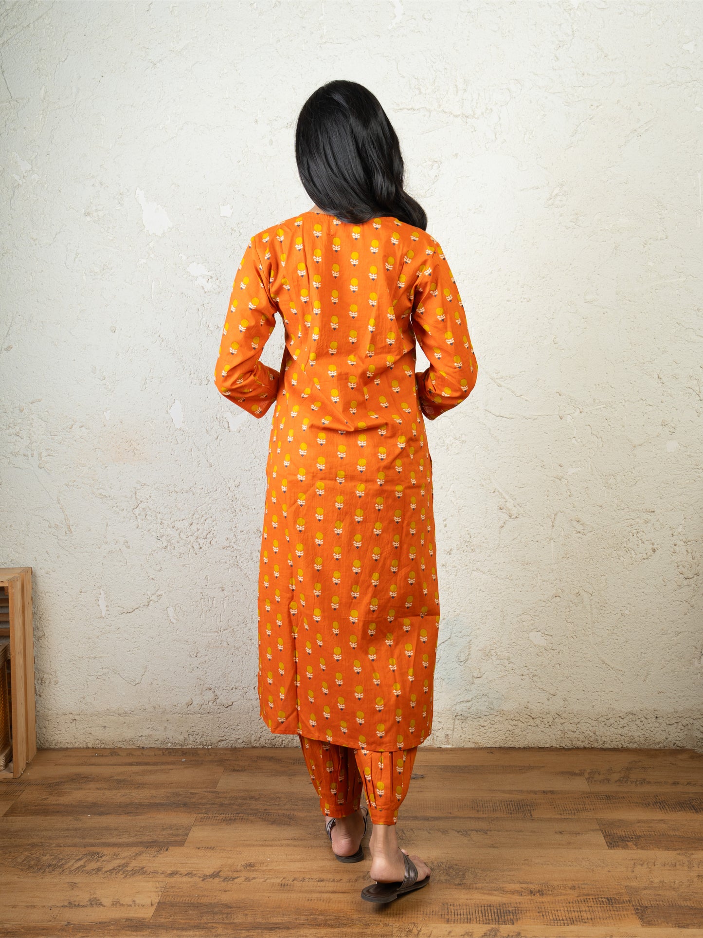 CITRUS POP STRAIGHT KURTA CO ORD