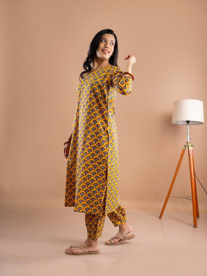 SUNKISSED MAROON STRAIGHT KURTA CO ORD