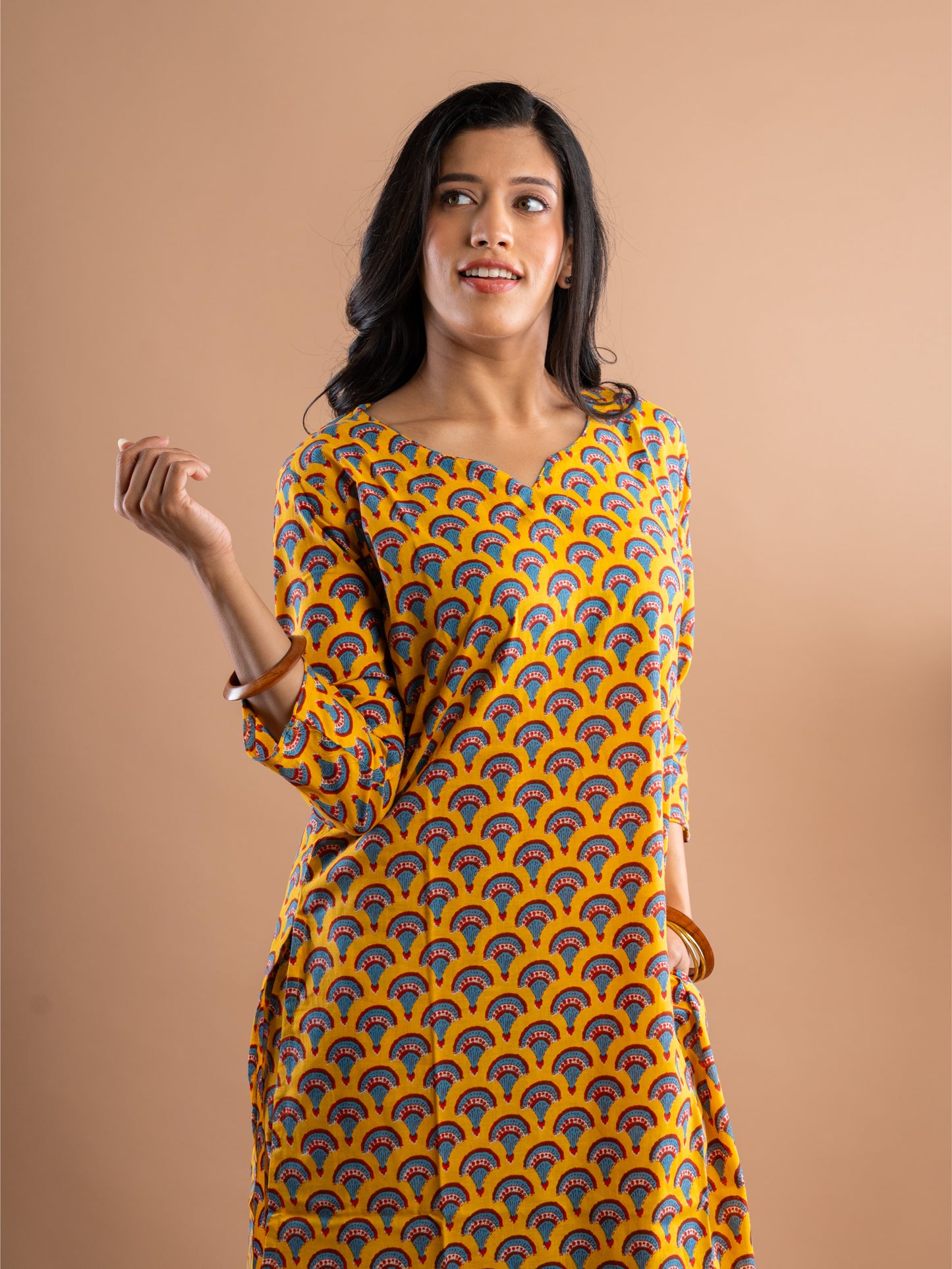 SUNKISSED MAROON STRAIGHT KURTA CO ORD