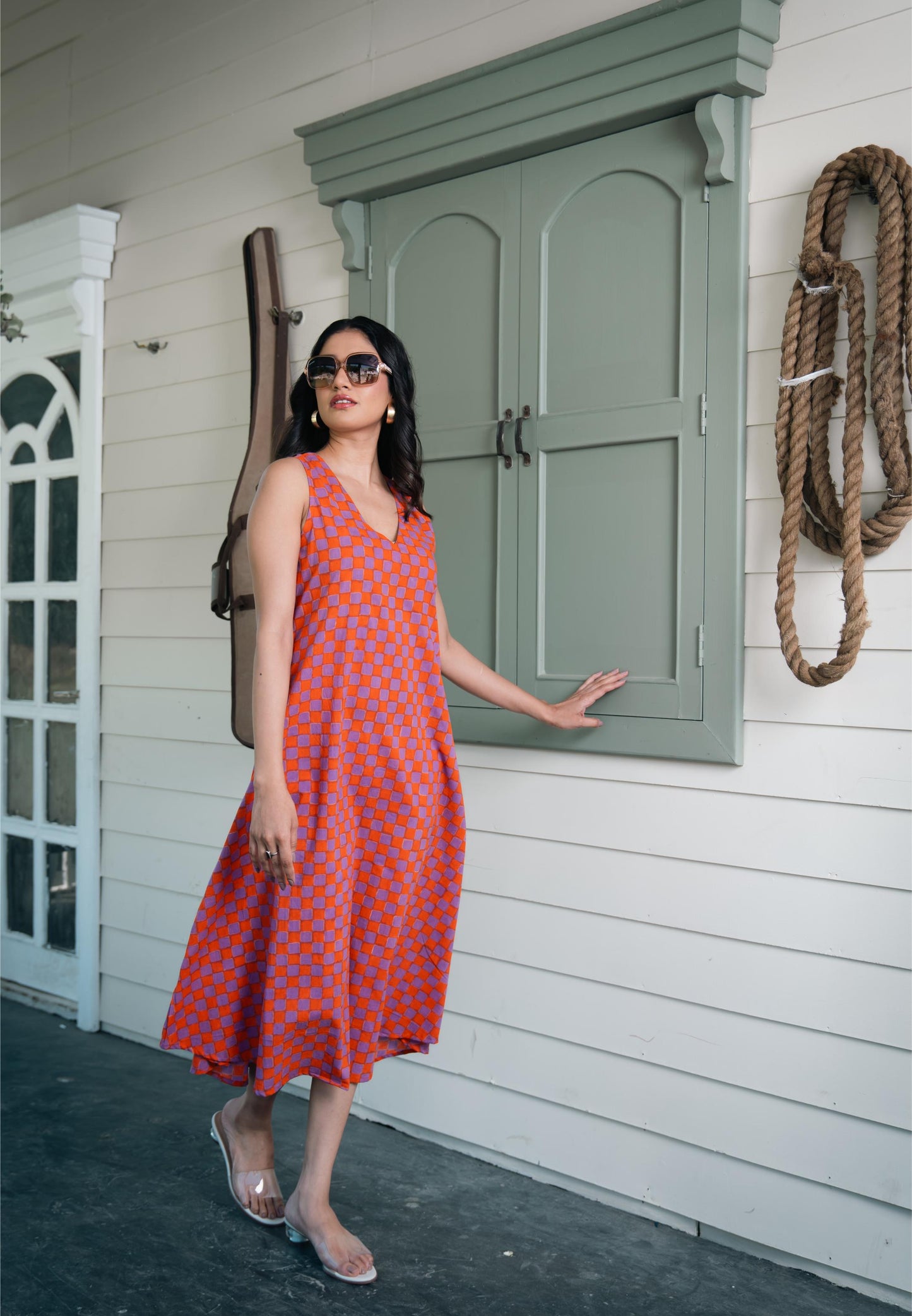 Checkmate A line dress