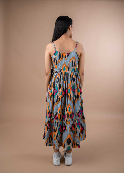 Fit and Flare Ikat